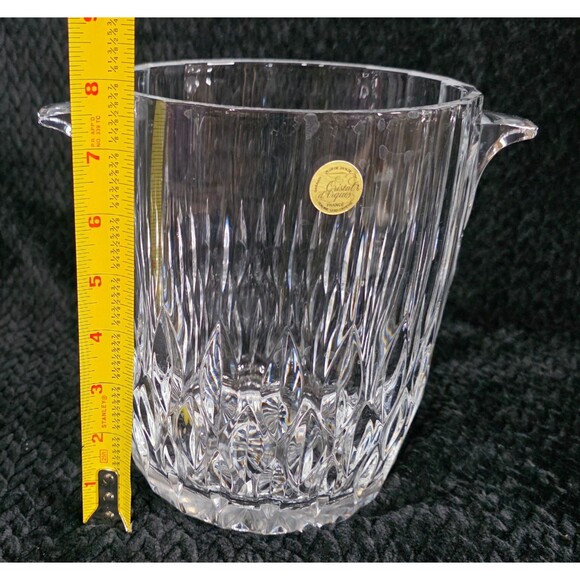 Cristal d'Arques Bretagne Crystal Champagne Bucket – 1980s – Made in France - Picture 11 of 12